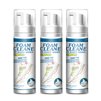 Universal Portable No-Rinse Foam Cleaner for Shoes